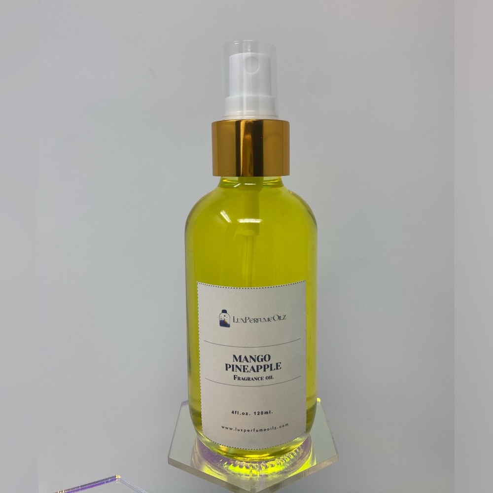 Mango Pineapple Fragrance Oil with Gold Cap - 4 Oz. (120 ML)